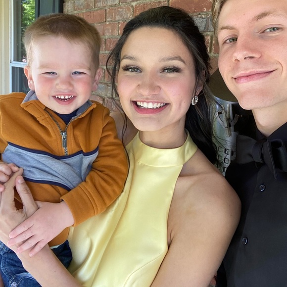 Yellow Size 2 Sherri Hill Prom/Hoco dress - Picture 3 of 7